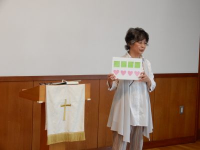 7月1日　合同礼拝「主の祈り　祈り①」