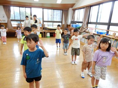 9月3日　合同礼拝「天地創造」・弁当開始