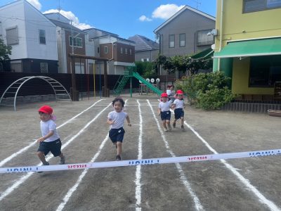 9月5日　体操・園外保育