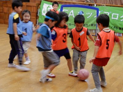 10月９日　サッカー指導