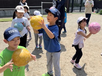 5月20日　サッカー指導