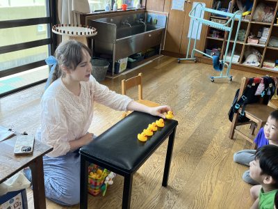 ７月８日　英語遊び