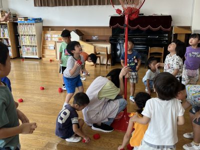 8月25日　夏期保育4日目
