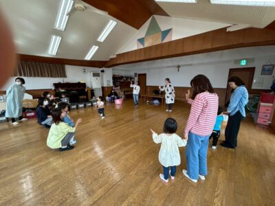 １０月２９日　もも組英語遊び