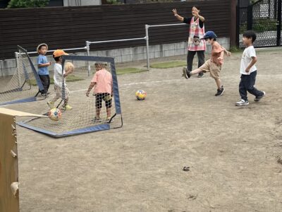 10月4日　戸外遊び