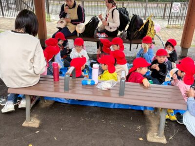 １１月６日　年少児　遠足