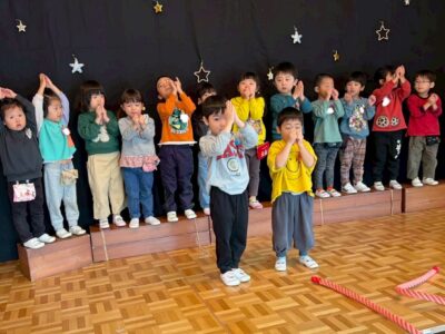 １２月２日　幕付け