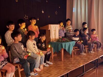 12月５日　クリスマス会総練習