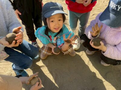 1月30日　泥団子作り