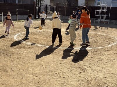 1月23日　戸外遊び