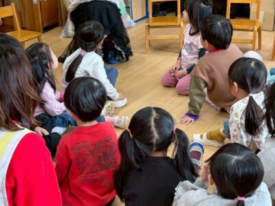 ２月１７日　英語遊び　室内遊び