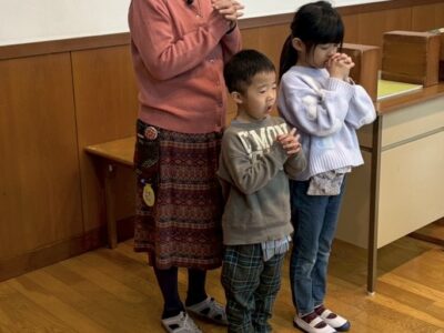 3月2日　合同礼拝「復活のイエス様」